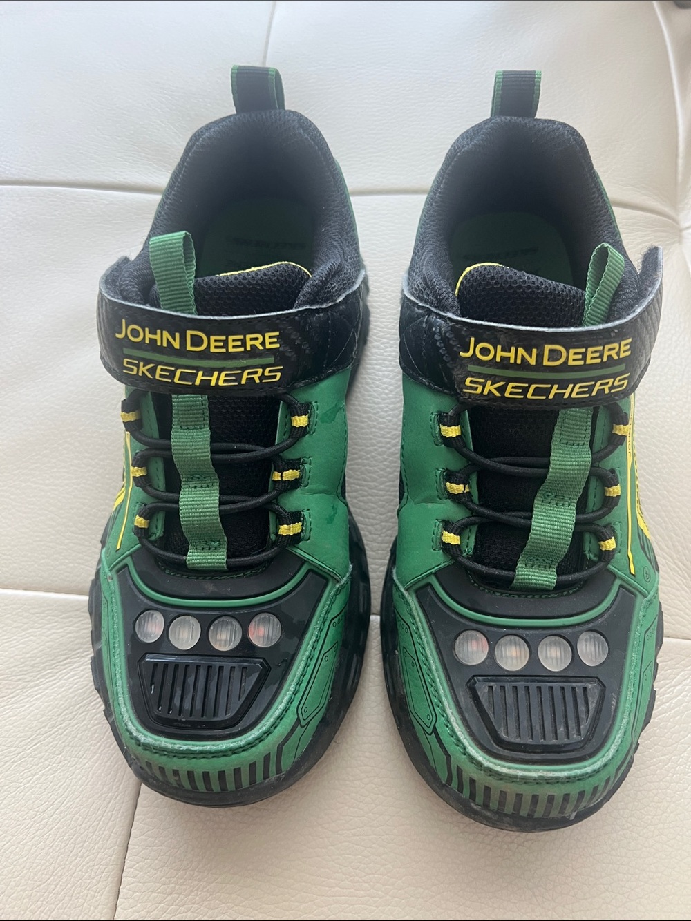 John Deere: Adventure Track Skechers Kids' Light-Up Sneakers